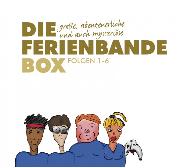 Die Ferienbande: Die große, abenteuerliche und auch mysteriöse Ferienbande Box (Hörspiel) - 7 CDs
